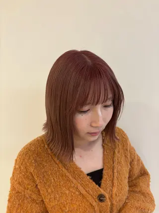 カラー HAREKE Meridish所属・柏木 彩夏 【パーマモデル募集】のヘアスタイル