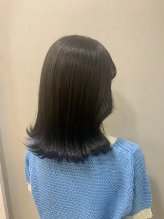 カラー ♡roa/韓国ヘア/ 似合わせカット🧸のヘアスタイル