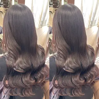 カラー ヘアメ🎀推しカラー 🥣横浜/しほ🧸のヘアスタイル