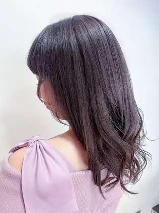 ロング ️ちば🩵JILLE 恵比寿 透明感カラーのヘアスタイル