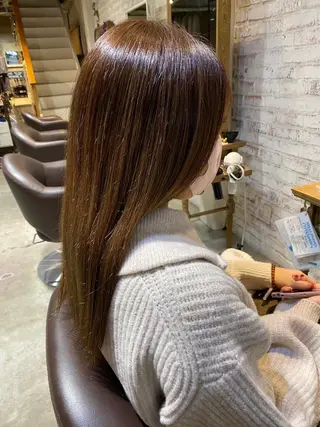 ロング カラー 長濱 俊のヘアスタイル