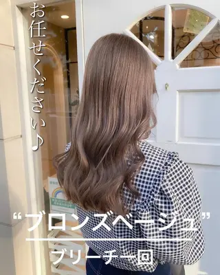 セミロング カラー パーマ 🇰🇷韓国レイヤー 錦糸町【北山謙三】のヘアスタイル