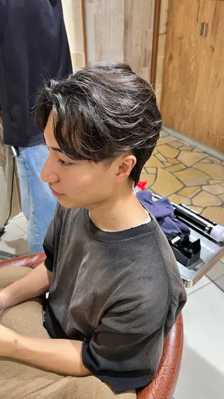 パーマ メンズ 新宿/メンズパーマ/ メンズ特化/和田瑞生のヘアスタイル