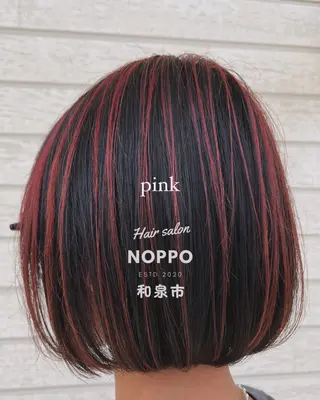 ショート カラー NOPPO 和泉市 美容室／奥村　飛鳥のヘアスタイル