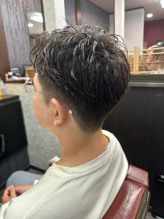 ショート 田島 颯人のヘアスタイル