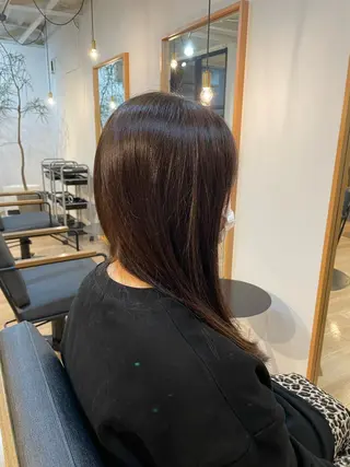 ロング 長瀬 友樹のヘアスタイル