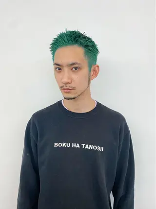 ショート ヘアアレンジ メンズ son hair HIROEのヘアスタイル