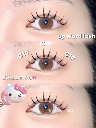 マツエク・マツパ ICY❁⃘eye aikaのマツエク・マツパデザイン