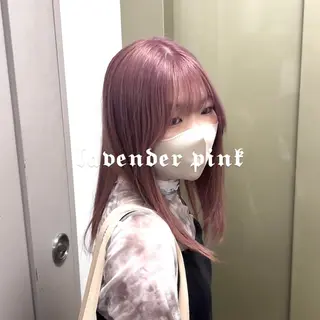 ミディアム カラー YUIKA☆髪質改善 小顔カット艶カラーのヘアスタイル