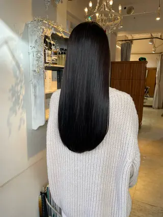 ロング LOREN 自由が丘所属・北田🌟小顔レイヤー 🌟人気カラーのヘアスタイル