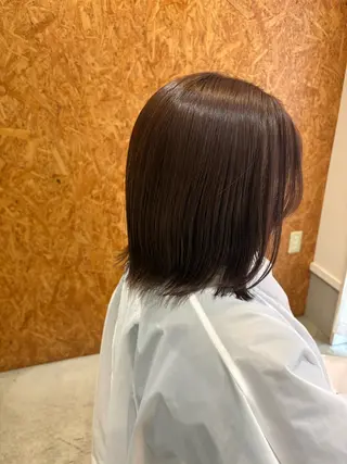 ミディアム 折本 沙織のヘアスタイル