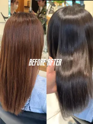 ロング カラー hyuga/パーマ /ニュアンスパーマのヘアスタイル