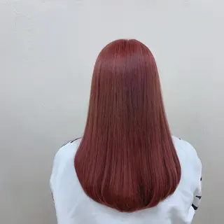 セミロング ブリーチカラー 🩵MIZUKIのヘアスタイル