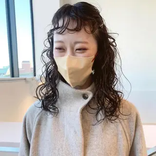 ロング パーマ KAWATOKO MISUZUのヘアスタイル