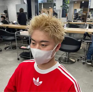 ショート カラー パーマ メンズ 🔥メンズ 特化🔥菊水皐暉🔥のヘアスタイル