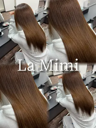 ロング カラー La Mimiのヘアスタイル
