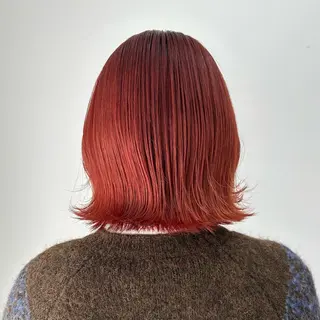 ミディアム カラー ダブルカラー 🌙chinariのヘアスタイル