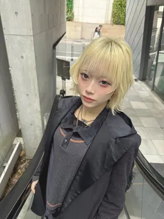 ショート カラー 💎透明感カラー特化 💎TAISEIのヘアスタイル