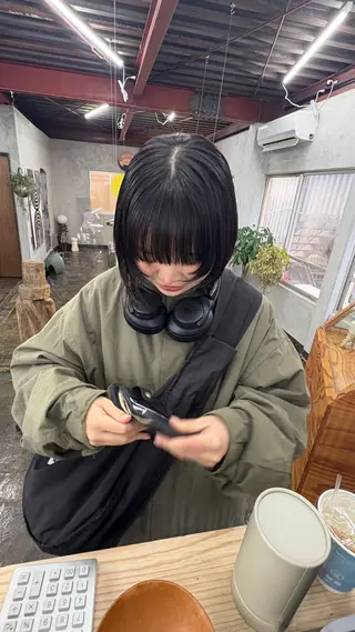 ショート カワクボ ソラのヘアスタイル