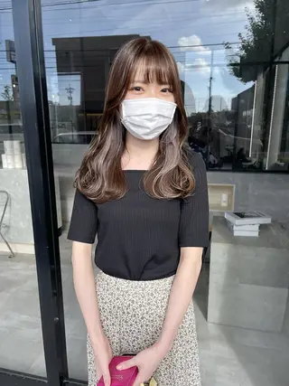 セミロング カラー 成城美容室 YOSHIMURAのヘアスタイル