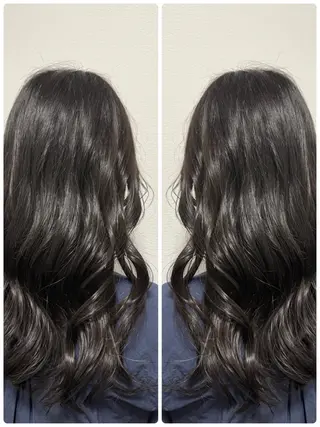 セミロング 艶カラー🕊️ ✴︎Yukari✴︎のヘアスタイル