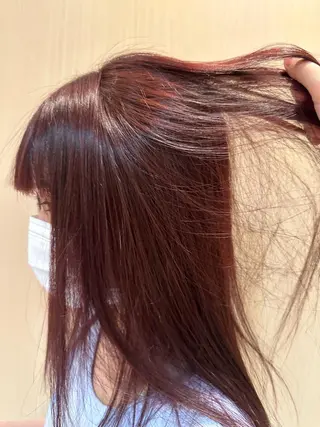 セミロング カラー ｟羽エクステ｠ スズキのヘアスタイル