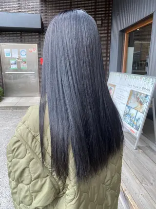 ロング BRAS ナカガワのヘアスタイル