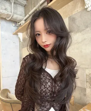 ロング 棚瀬 寧麻のヘアスタイル