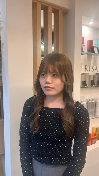 ロング haruna🌼 暖色♡透明感カラー♡のヘアスタイル