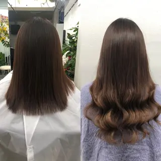 ロング カラー 🧡艶髪ちゅるん髪 🫧🧡YUKI❄️のヘアスタイル