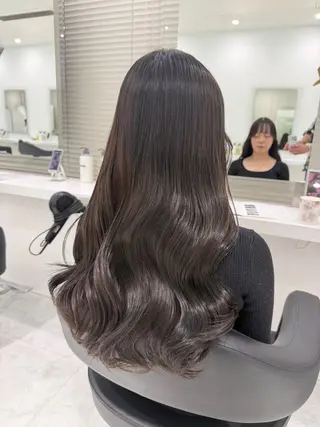 セミロング カラー レイヤー✂︎赤み消し 髪質改善/井上健太のヘアスタイル