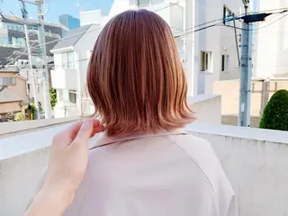 ミディアム カラー タカハシ ハヤトのヘアスタイル