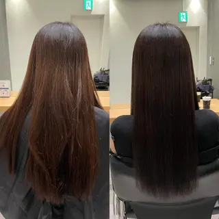 セミロング 髪質改善ヘアケア 艶髪特化/上田のヘアスタイル