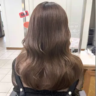 ロング 🎀透明感カラー🎀 稲垣至恩🎀のヘアスタイル