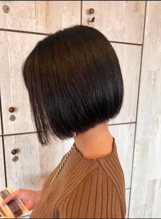 カラー れいな🌼 ボブ･艶カラー🌼のヘアスタイル