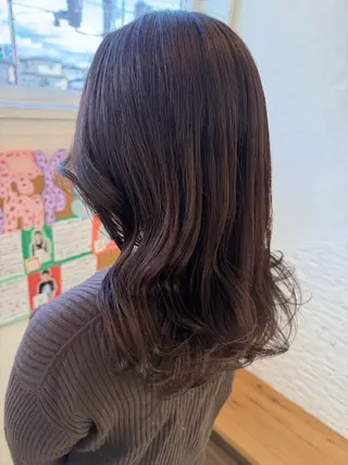 ミディアム 木村 彩花のヘアスタイル