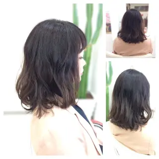 ミディアム Hair VERDEのヘアスタイル
