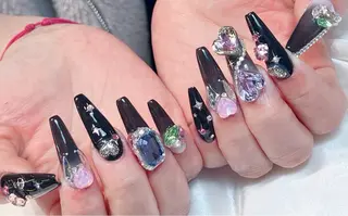 ネイル bijou nails 蓮のネイルデザイン