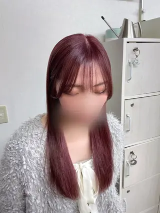 ロング luna ayane ／透明感カラーのヘアスタイル