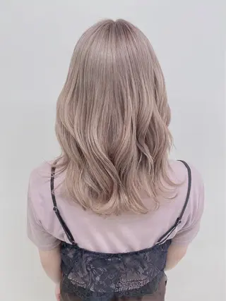 セミロング カラー サロウィン新宿三丁目East所属・顔周りレイヤー/新宿 /モテ艶カラー/航介のヘアスタイル