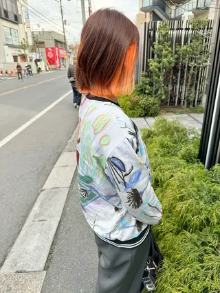 ミディアム 伊藤 一樹のヘアスタイル