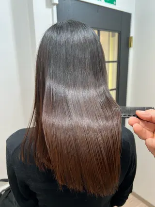 ロング 🌕酸性縮毛矯正 高野竜🌕のヘアスタイル