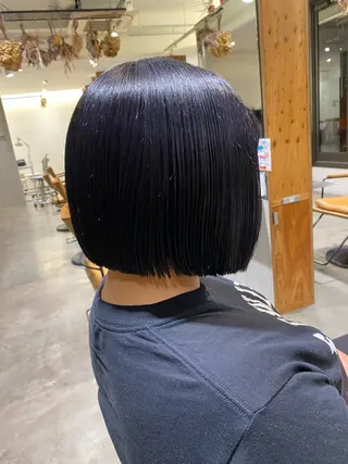 ショート カラー 透明感カラー 天羅のヘアスタイル
