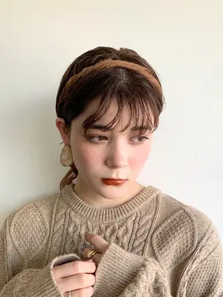 ショート 🌿似合わせ透明感 カラー松本朋幸🌿のヘアスタイル