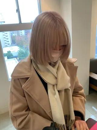 ショート カラー 船津武俊 フナツタケトシのヘアスタイル