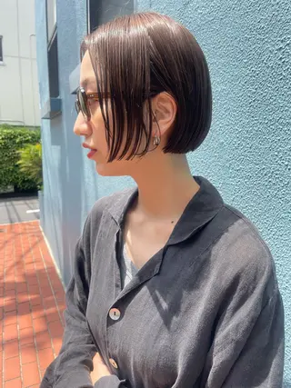 ショート カラー 🪐ナチュラルモード ヘア🪐honokaのヘアスタイル