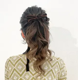 ロング 倉地 更彩のヘアスタイル