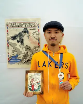 メンズ brunt jet所属・関 晃哉のヘアスタイル