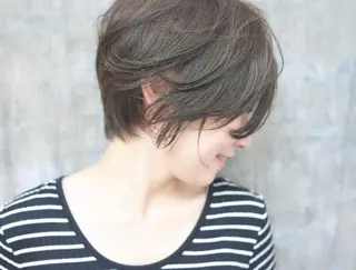 ショート カラー 新生活応援★半額/ 25歳以下　“内間”のヘアスタイル