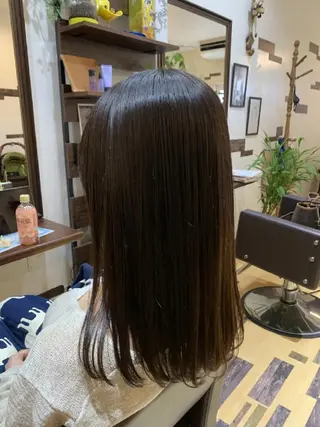 ロング カラー サトウ シューイチのヘアスタイル